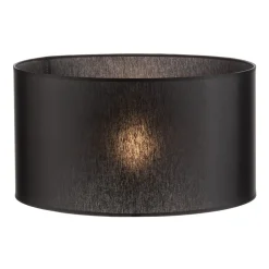 Lampeskærm Alba, Ø 45 cm, E27, sort