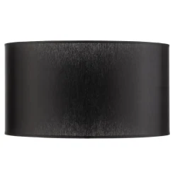 Lampeskærm Alba, Ø 45 cm, E27, sort