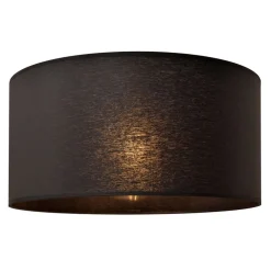 Lampeskærm Alba, Ø 40 cm, E27, sort