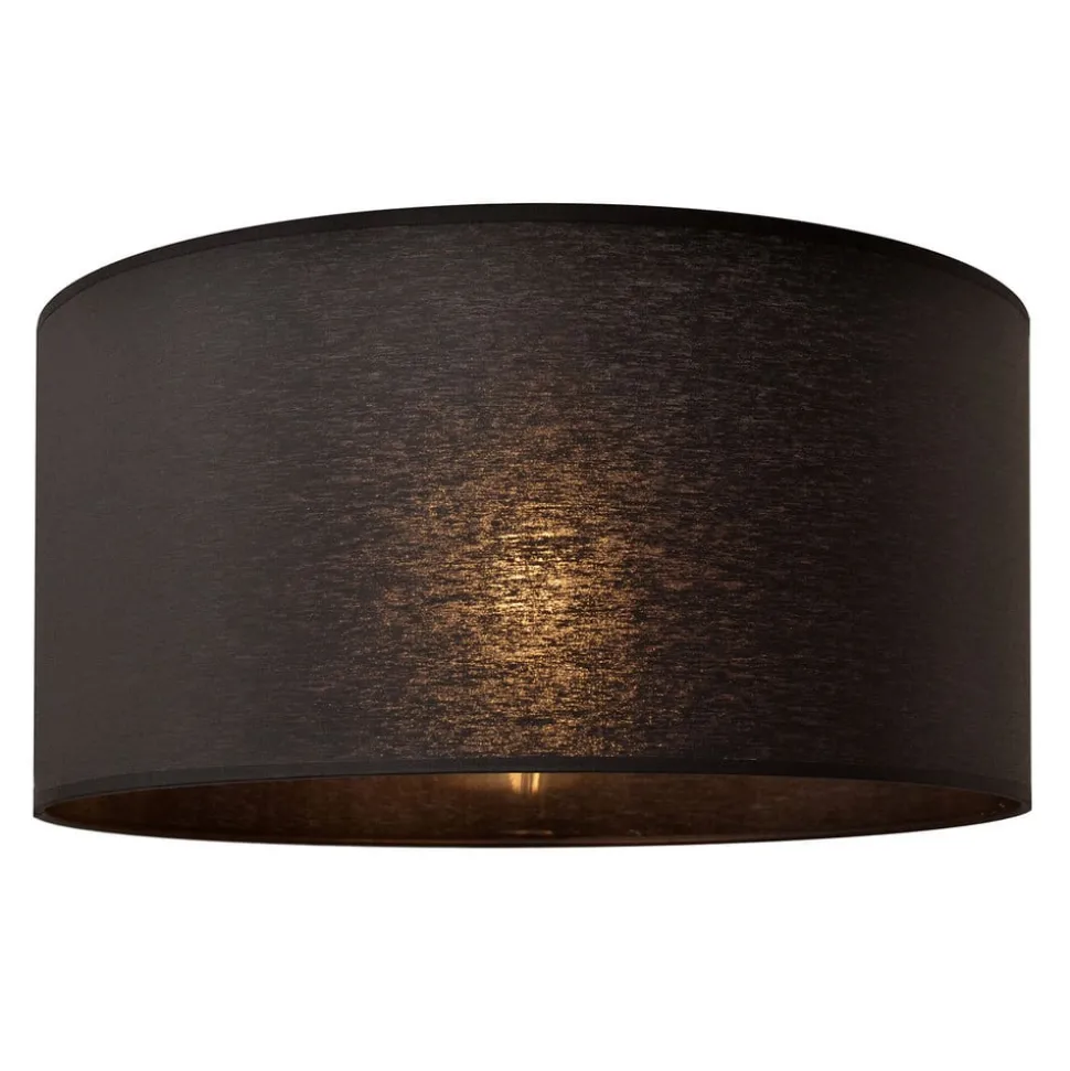 Lampeskærm Alba, Ø 40 cm, E27, sort