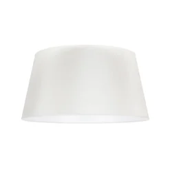 Lampeskærm Cone højde 25,5 cm, chintz ecru/hvid