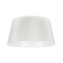 Lampeskærm Cone højde 25,5 cm, chintz ecru/hvid