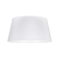 Lampeskærm Cone højde 25,5 cm, chintz hvid
