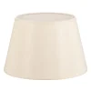 Lampeskærm Cone højde 18 cm, chintz ecru/hvid