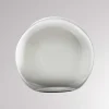 Lampeskærm Loon Ball Mini, Ø 18 cm, røggrå, glas