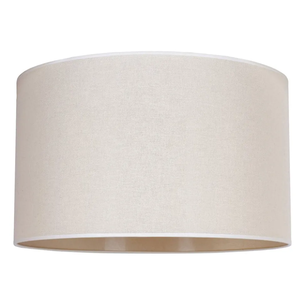 Lampeskærm Roller, beige, Ø 50 cm, højde 30 cm