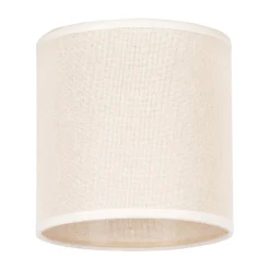 Lampeskærm Roller, beige, Ø 15 cm, højde 15 cm