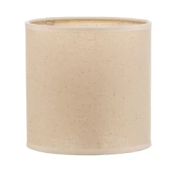 Lampeskærm Roller, beige, Ø 15 cm, højde 15 cm