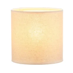 Lampeskærm Roller, beige, Ø 15 cm, højde 15 cm