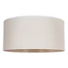 Lampeskærm Roller, beige, Ø 50 cm, højde 24 cm