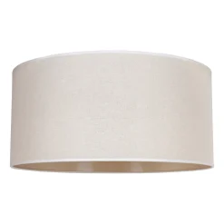 Lampeskærm Roller, beige, Ø 50 cm, højde 24 cm