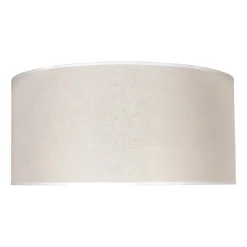 Lampeskærm Roller, beige, Ø 50 cm, højde 24 cm
