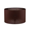 Lampeskærm Roller, brun, Ø 50 cm, højde 30 cm