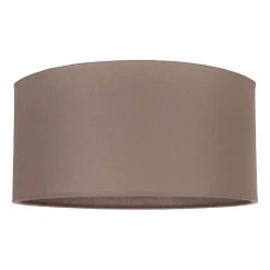 Lampeskærm Roller, cappuccino, Ø 50 cm, højde 24 cm