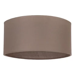 Lampeskærm Roller, cappuccino, Ø 50 cm, højde 24 cm