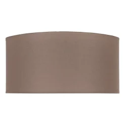 Lampeskærm Roller, cappuccino, Ø 50 cm, højde 24 cm
