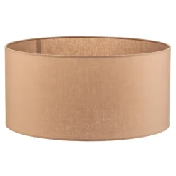 Lampeskærm Roller, cappuccino, Ø 50 cm, højde 24 cm