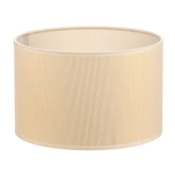 Lampeskærm Roller Ø 25 cm, ecru/guld
