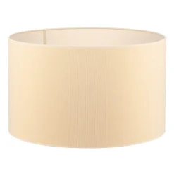 Lampeskærm Roller Ø 50 cm, ecru/guld