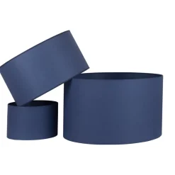 Lampeskærm Roller Ø 25 cm, mørkeblå