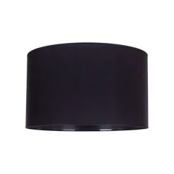Lampeskærm Roller Ø 50 cm, sort