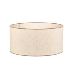 Lampeskærm Roller ecru/beige Ø 50 cm Højde 24 cm