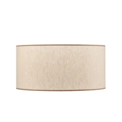 Lampeskærm Roller ecru/beige Ø 50 cm Højde 24 cm