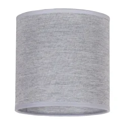 Lampeskærm Roller, grå, Ø 15 cm, højde 15 cm