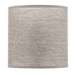 Lampeskærm Roller, grå, Ø 15 cm, højde 15 cm