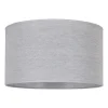 Lampeskærm Roller, grå, Ø 40 cm, højde 22 cm