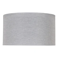 Lampeskærm Roller, grå, Ø 40 cm, højde 22 cm
