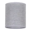 Lampeskærm Roller, grå, Ø 13 cm, højde 15 cm
