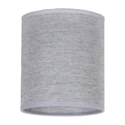 Lampeskærm Roller, grå, Ø 13 cm, højde 15 cm