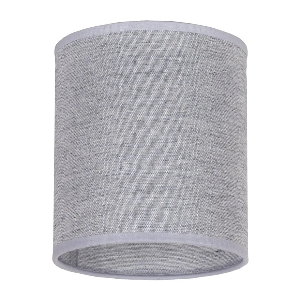 Lampeskærm Roller, grå, Ø 13 cm, højde 15 cm