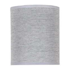 Lampeskærm Roller, grå, Ø 13 cm, højde 15 cm