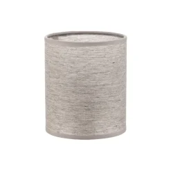 Lampeskærm Roller, grå, Ø 13 cm, højde 15 cm