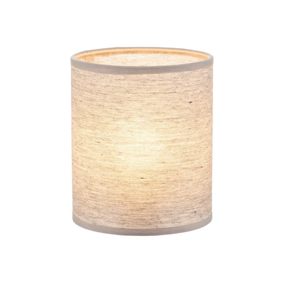 Lampeskærm Roller, grå, Ø 13 cm, højde 15 cm