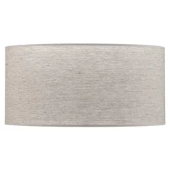 Lampeskærm Roller, grå, Ø 50 cm, højde 24 cm