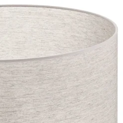 Lampeskærm Roller, grå, Ø 50 cm, højde 24 cm