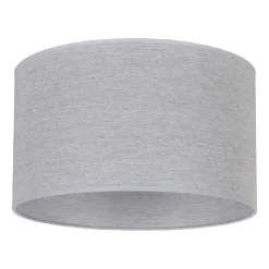 Lampeskærm Roller, grå, Ø 50 cm, højde 30 cm