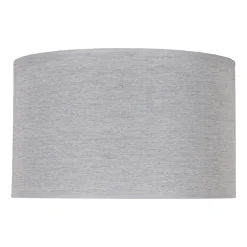 Lampeskærm Roller, grå, Ø 50 cm, højde 30 cm