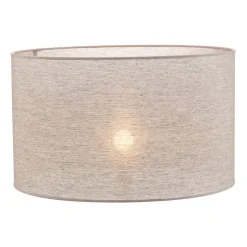 Lampeskærm Roller, grå, Ø 50 cm, højde 30 cm