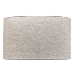 Lampeskærm Roller, grå, Ø 50 cm, højde 30 cm