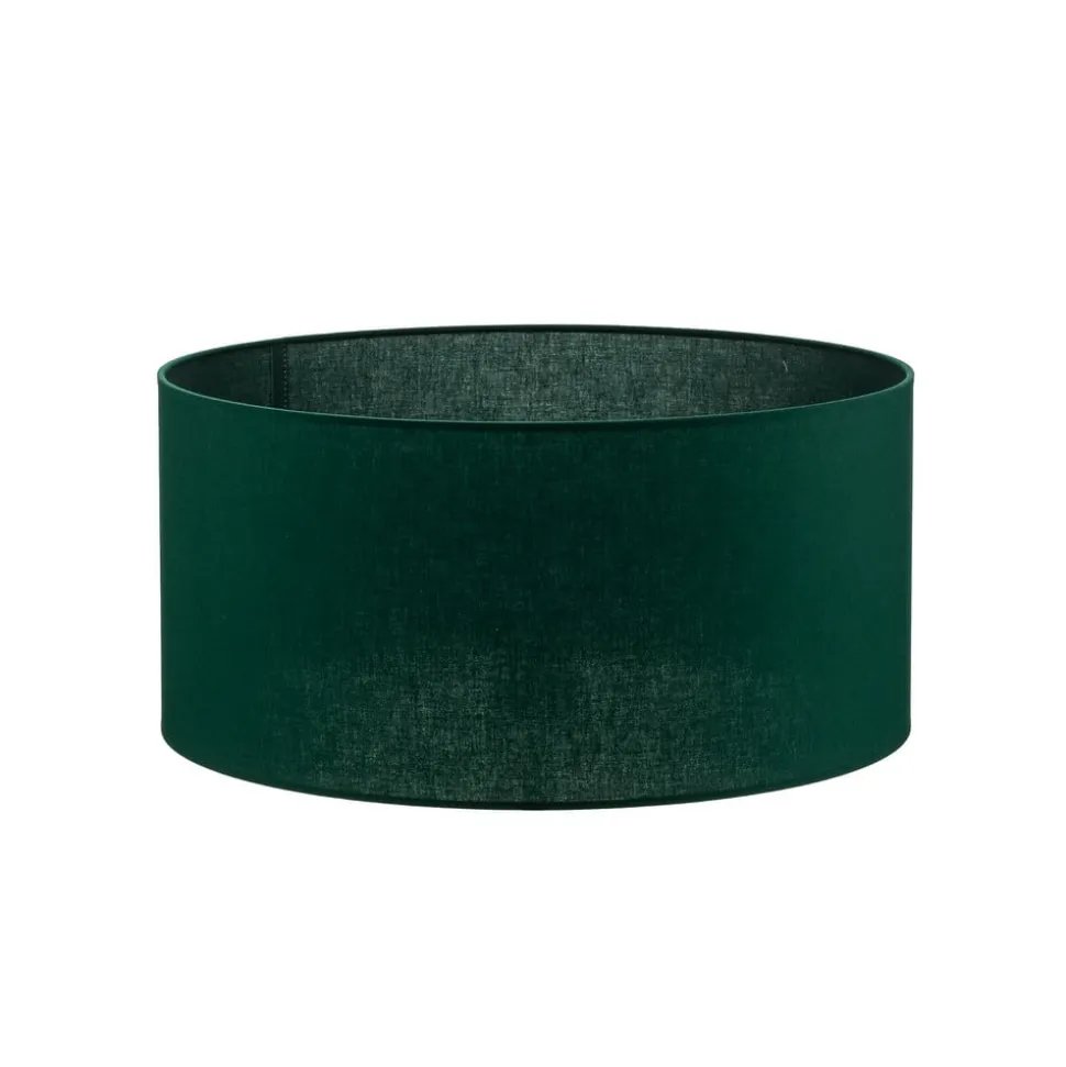 Lampeskærm Roller, grøn, Ø 50 cm, højde 24 cm