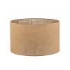 Lampeskærm Roller, lysebrun, Ø 50 cm, højde 30 cm