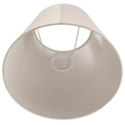 Lampeskærm Sofia Højde 21 cm, ecru/hvid
