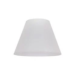 Lampeskærm Sofia Højde 25 cm, ecru/hvid