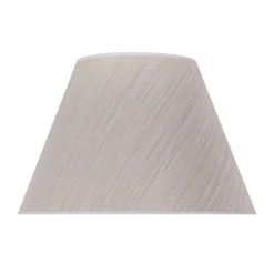 Lampeskærm Sofia Højde 31 cm, hvid/guldstrip