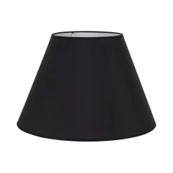 Lampeskærm Sofia Højde 31 cm, sort/hvid