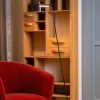 Lavale LED-gulvlampe, sort, dæmpbar, højde 138 cm